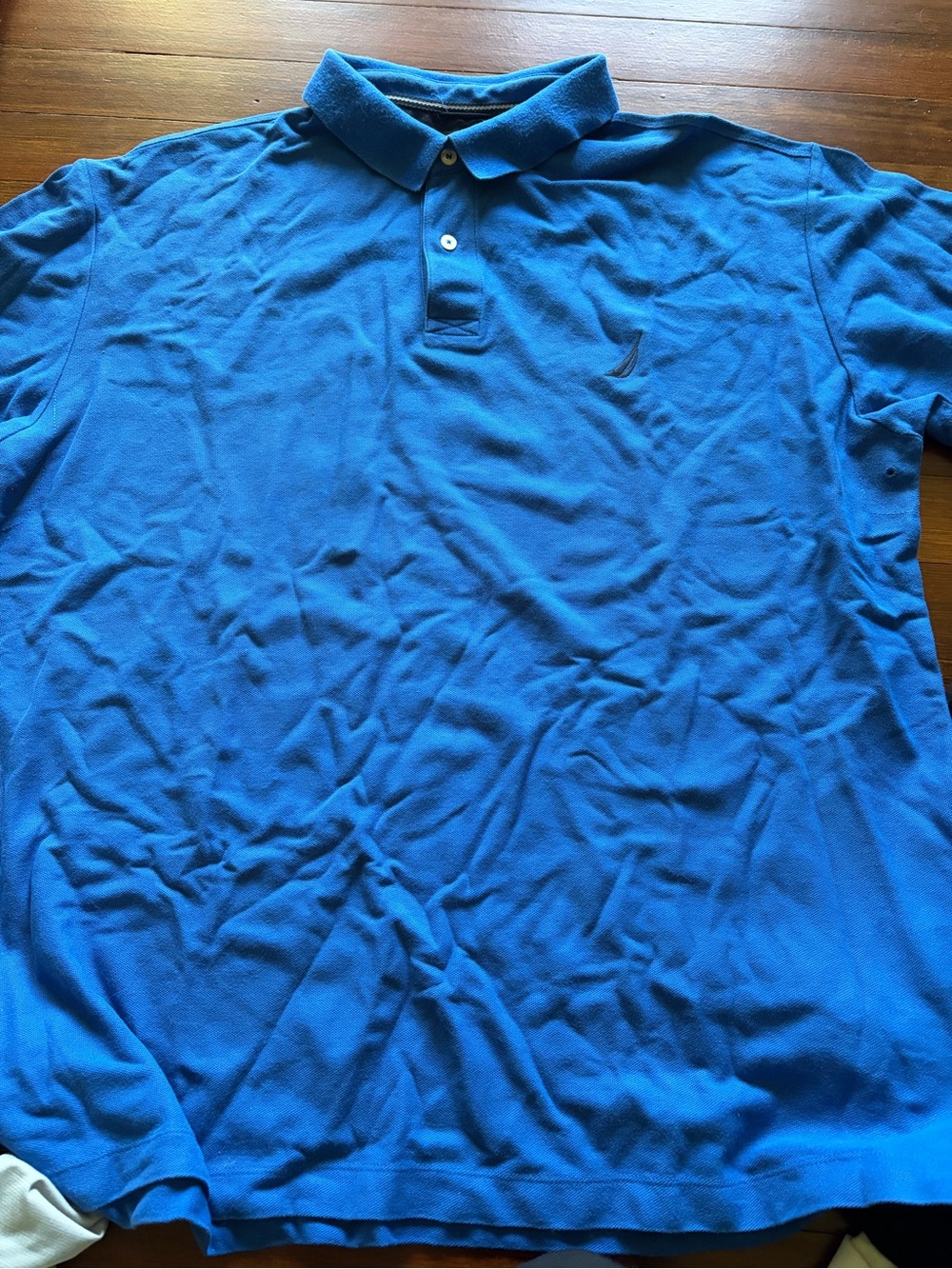 Nautica Men's Bright Blue Classic Polo